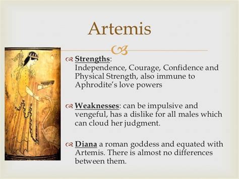 what are artemis weaknesses